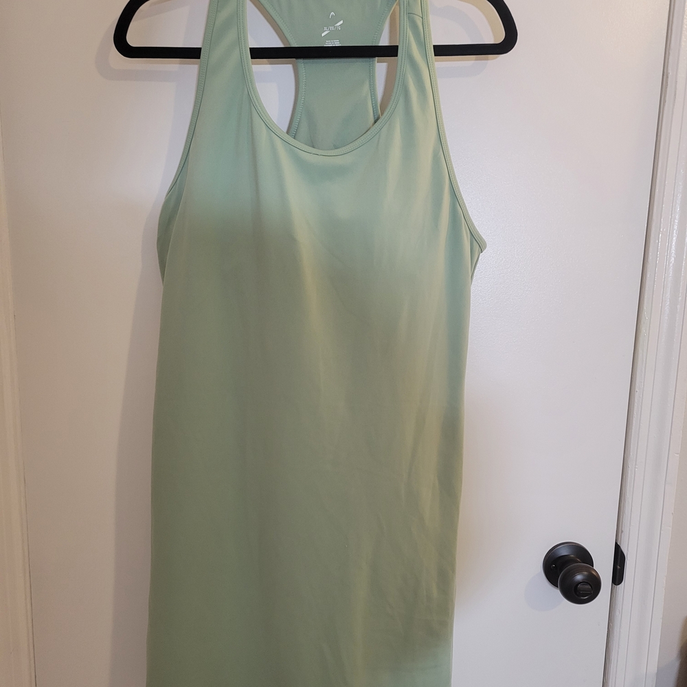 Mint Green Racerback Tank Top